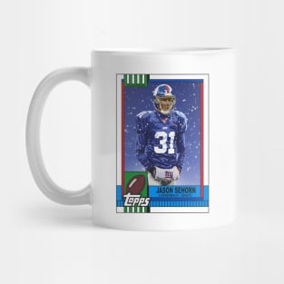 Retro Jason Sehorn Card Mug